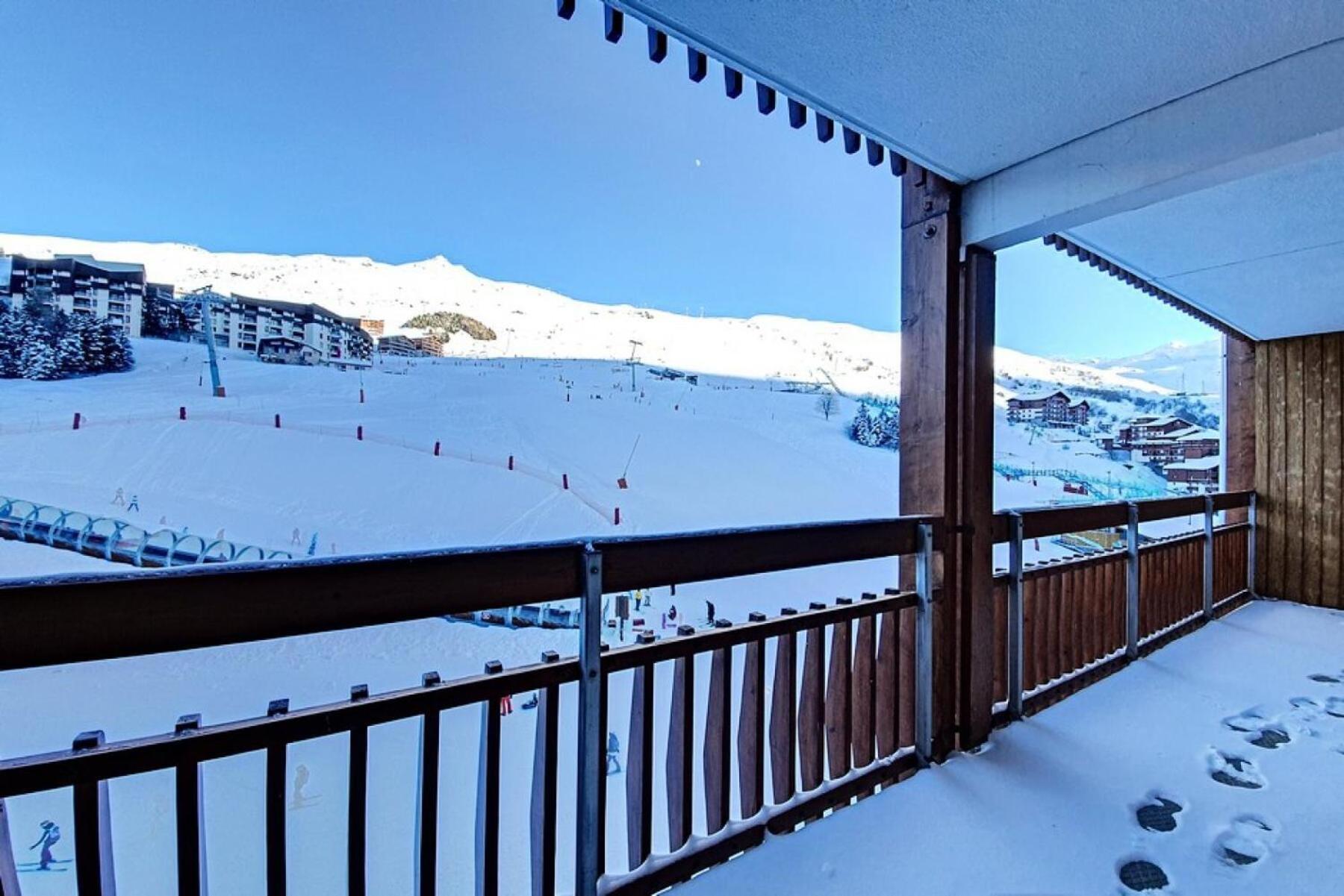 Residence Bellevue - Appartement Renove - Au Pieds Des Pistes - Balcon Vu Sur Les Pistes Mae-0024 Saint-Martin-de-Belleville Kültér fotó