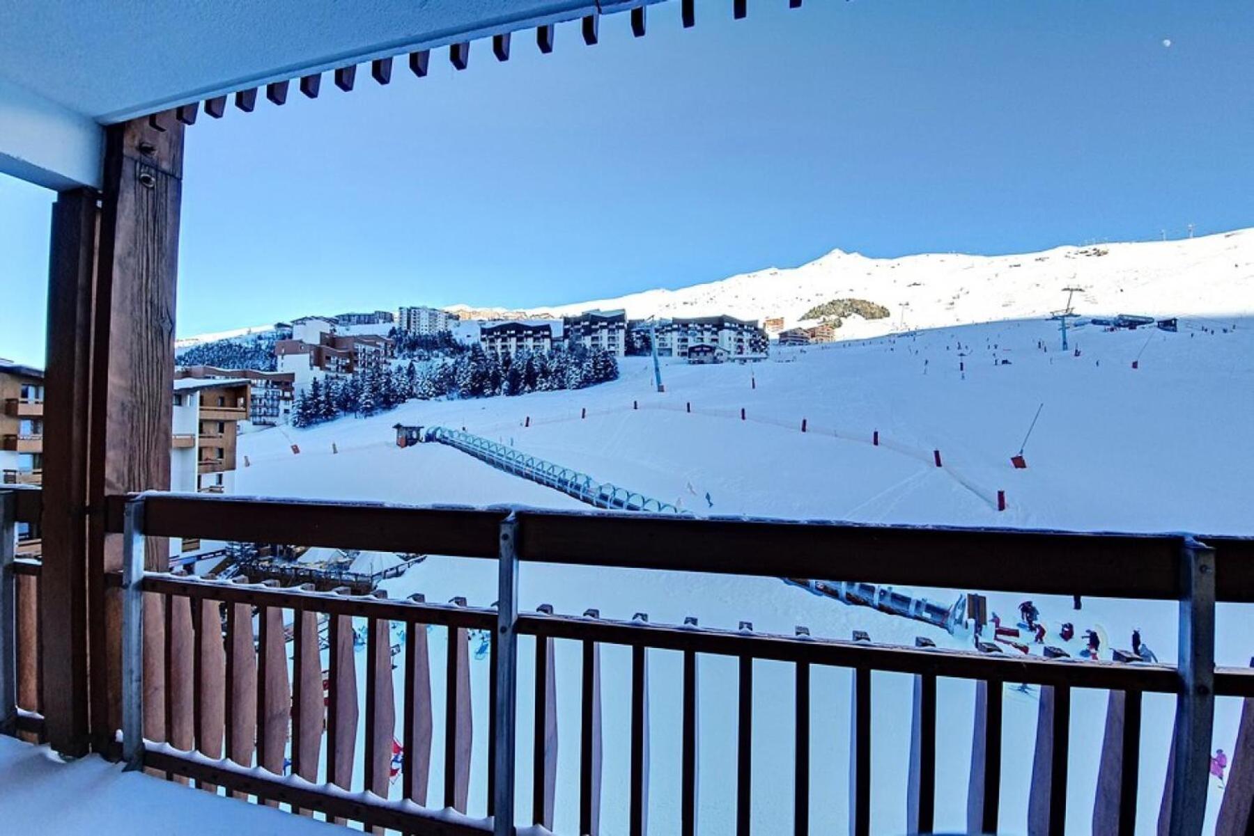 Residence Bellevue - Appartement Renove - Au Pieds Des Pistes - Balcon Vu Sur Les Pistes Mae-0024 Saint-Martin-de-Belleville Kültér fotó