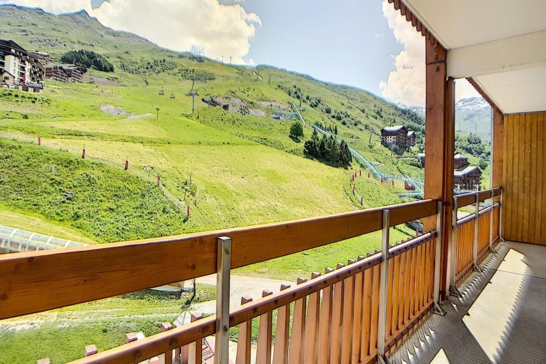 Residence Bellevue - Appartement Renove - Au Pieds Des Pistes - Balcon Vu Sur Les Pistes Mae-0024 Saint-Martin-de-Belleville Kültér fotó