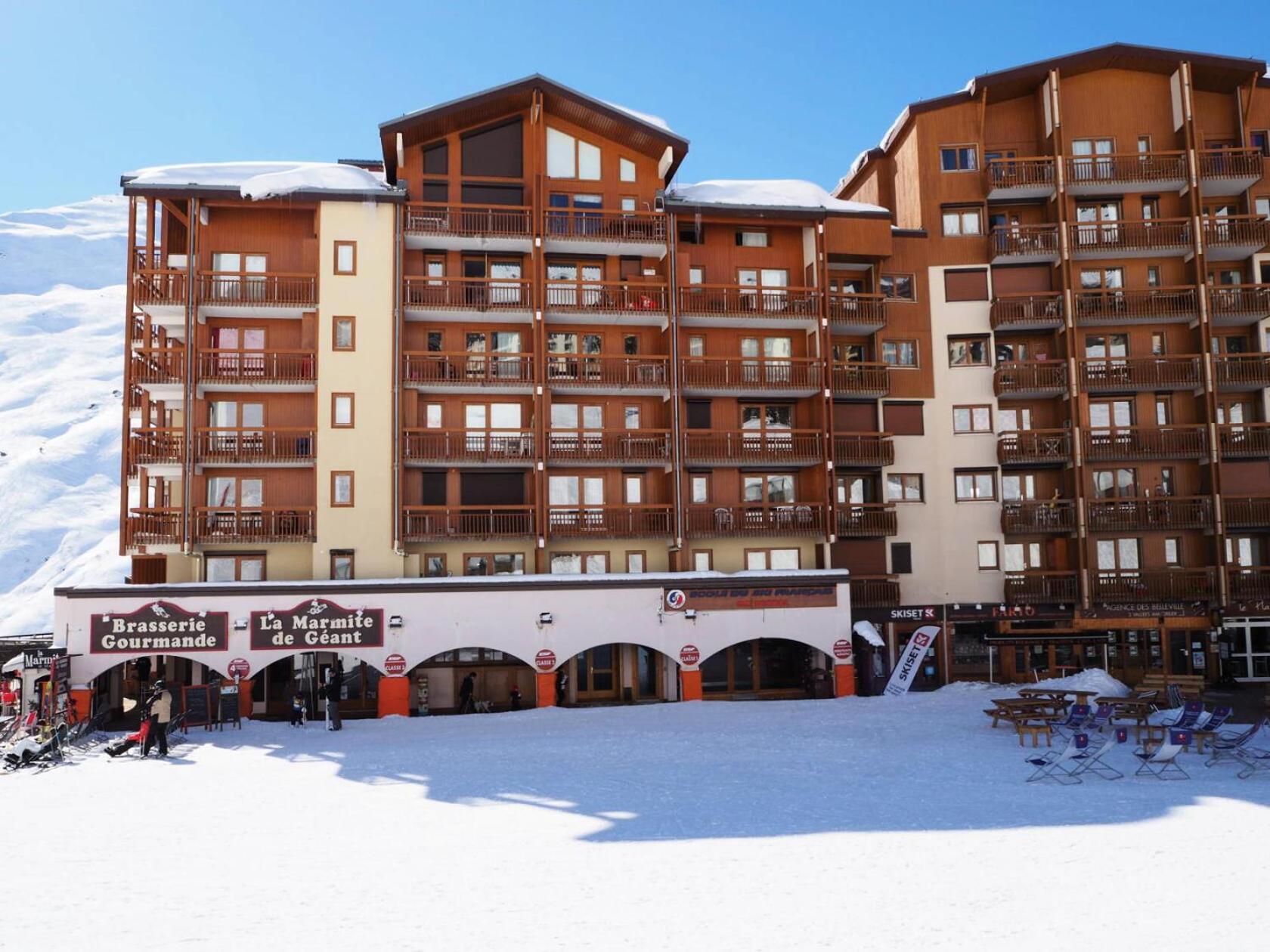 Residence Bellevue - Appartement Renove - Au Pieds Des Pistes - Balcon Vu Sur Les Pistes Mae-0024 Saint-Martin-de-Belleville Kültér fotó